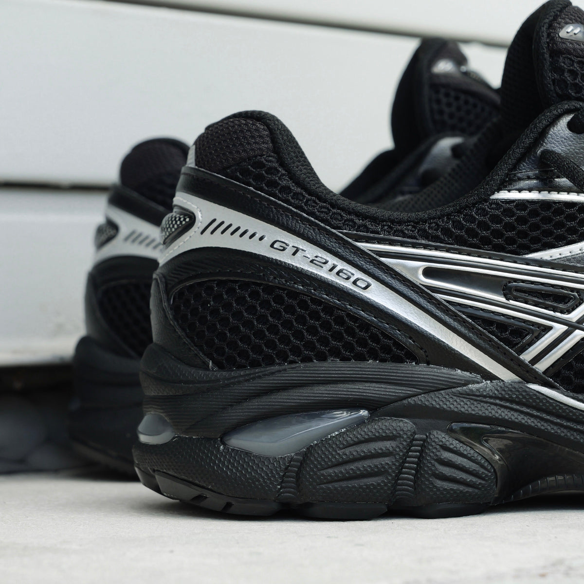 Mens Asics GT-2160 (Black/Pure Silver)