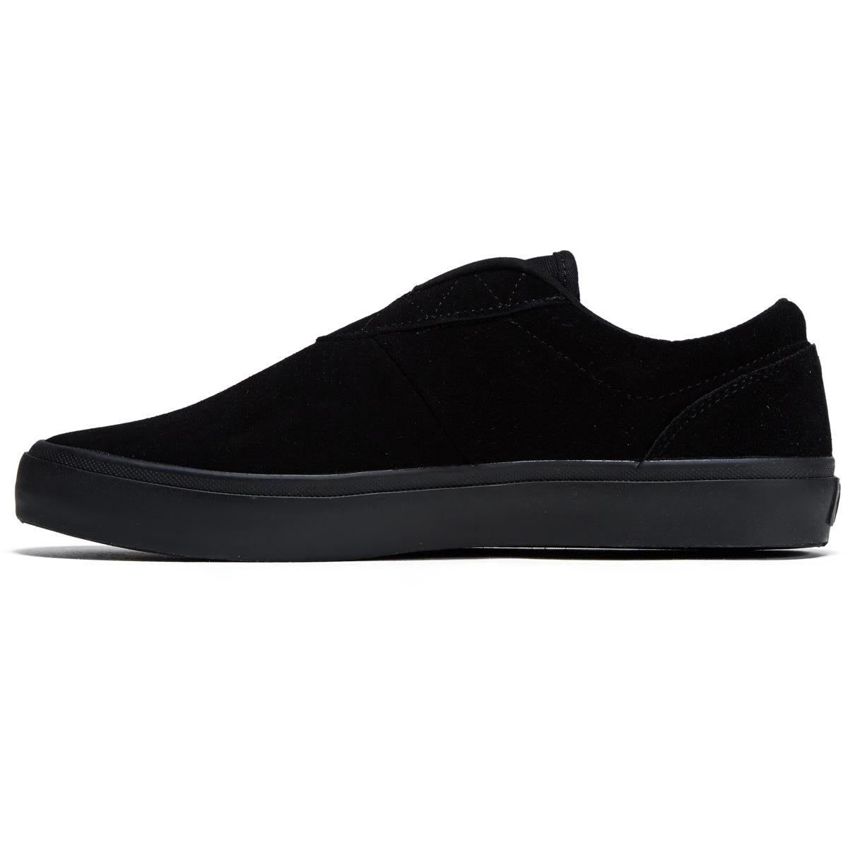 Opus Honey Slip Shoes - Black/Black Suede