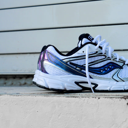 Mens Saucony Ride Millennium (White/Nightsky)