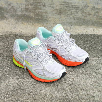Mens Saucony ProGrid Guide 7 (White/Multi)