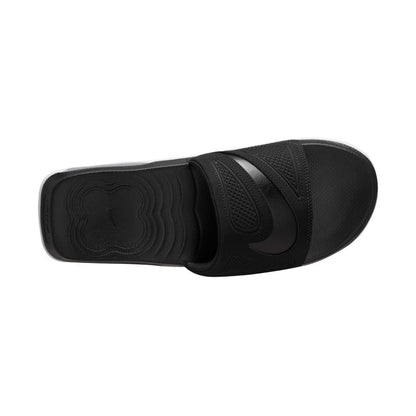 Men's Nike Air Max Cirro Slides "Black Metallic Silver"