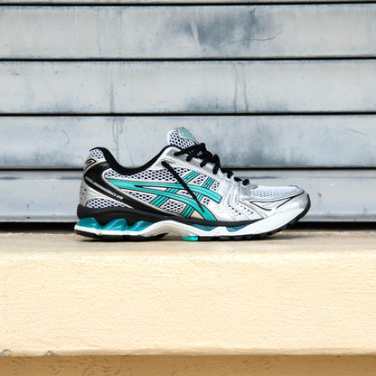 Mens Asics Gel-Kayano 14 (White/Waterfall)