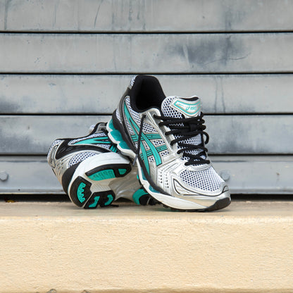 Mens Asics Gel-Kayano 14 (White/Waterfall)