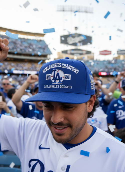 Mitchell and Ness LA Dodgers '20 World Champions Snapback