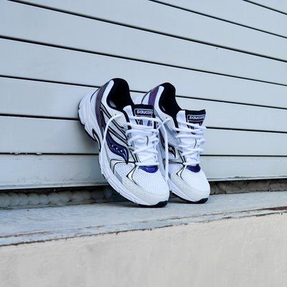 Mens Saucony Ride Millennium (White/Nightsky)