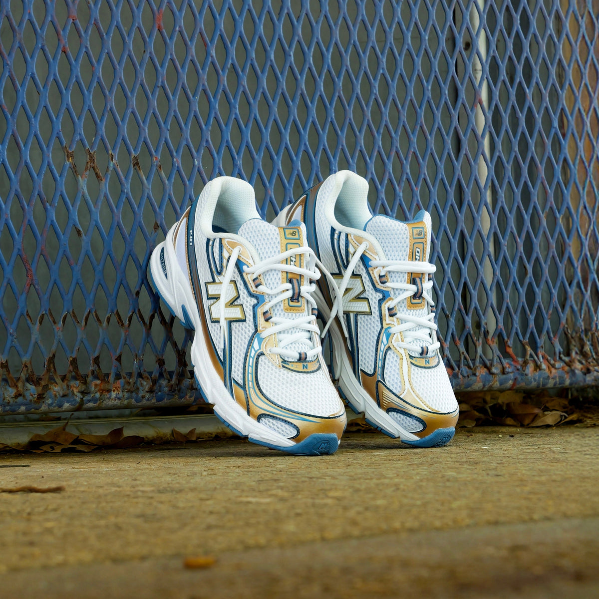 Mens New Balance 740 (Heron Blue/Metallic Gold) - U740HB2