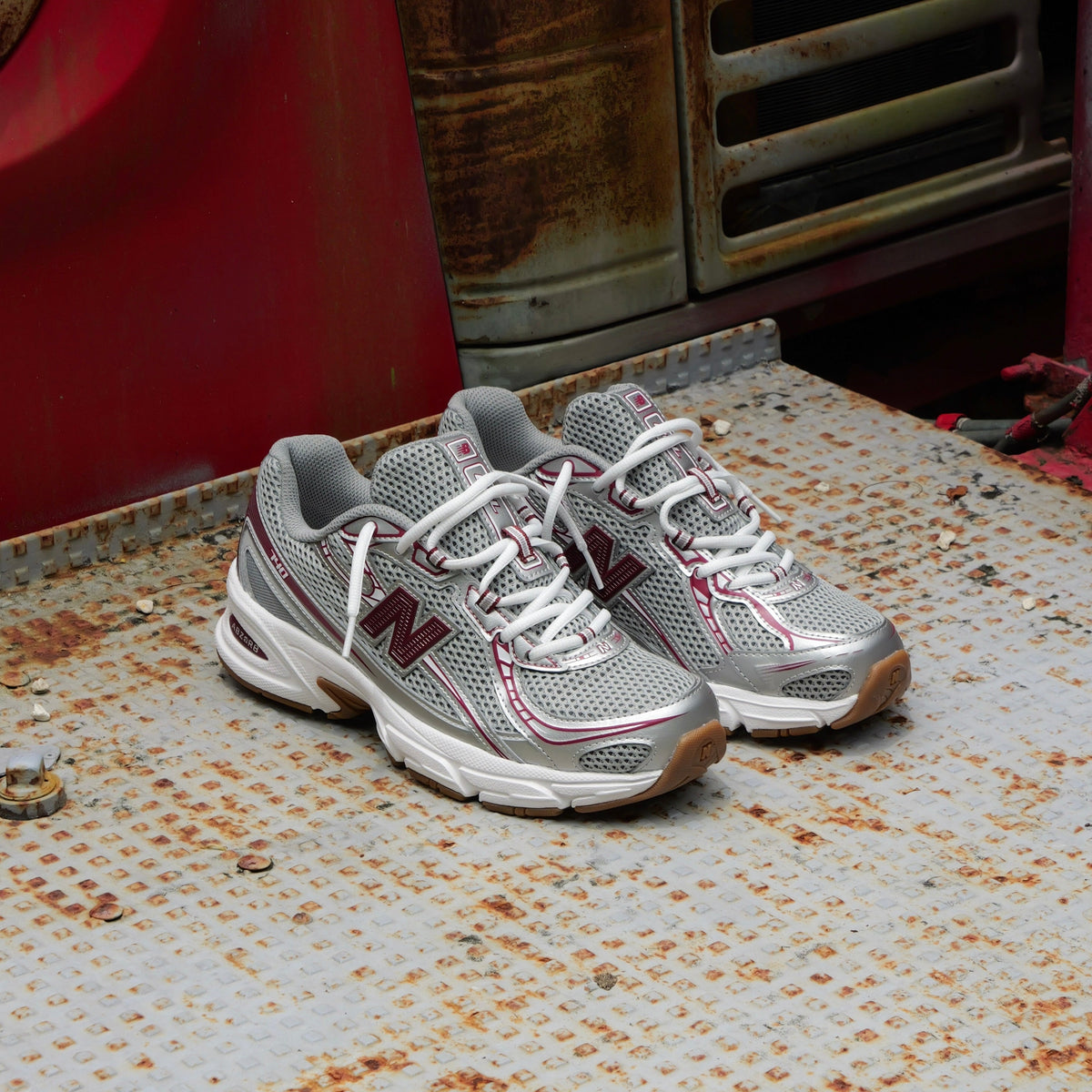Mens New Balance 740MS2 (Maroon/Grey)