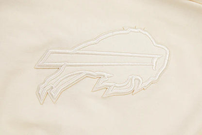 Men's Pro Standard NFL Buffalo Bills Josh Allen #17 Neutral Men's Short Sleeve Pullover Hoodie