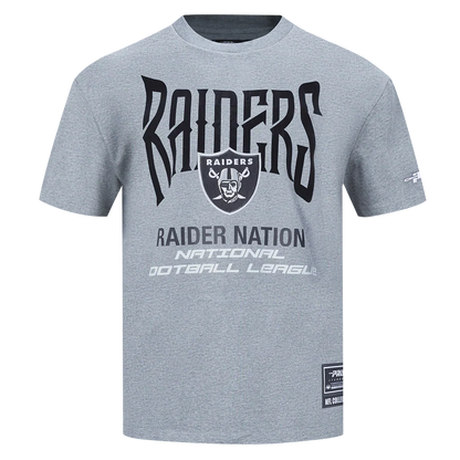 Men's Pro Standard NFL Las Vegas Raiders City Tour 2.0 Drop Shoulder Tee