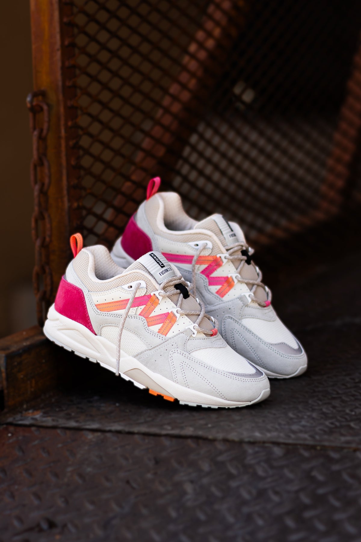 Men's Karhu Fusion 2.0 (Foggy Dew/Hot Pink)