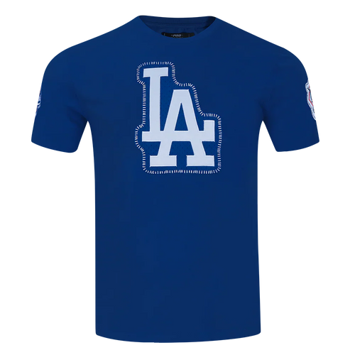 Men's Pro Standard MLB Los Angeles Dodgers DIY Pick Stitch Jersey Tee