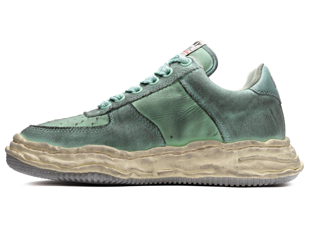 Maison Mihara Yasuhiro Wayne Low Distress in Green