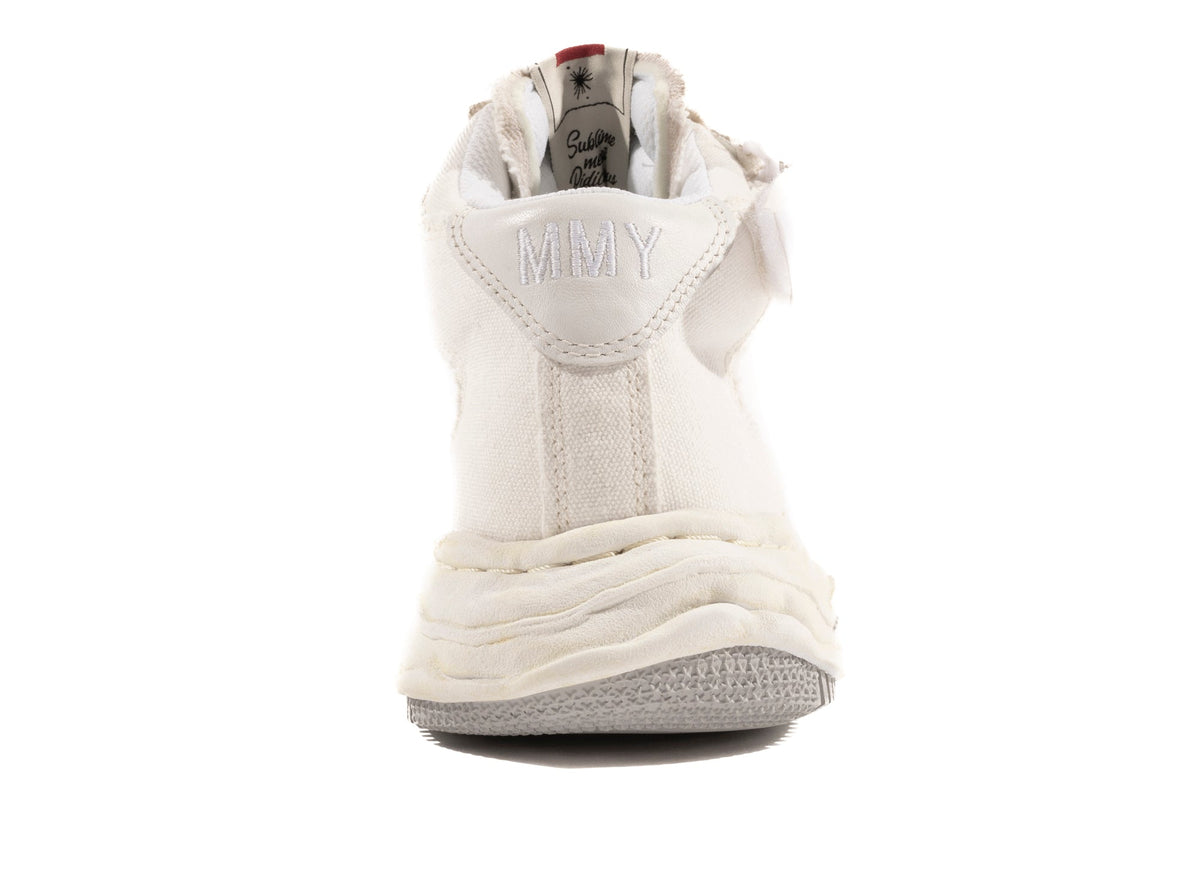 Maison Mihara Yasuhiro Canvas Wayne High-Top Sneaker in White