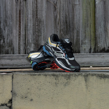 Mens Saucony ProGrid Omni 9 (Black/Multi)