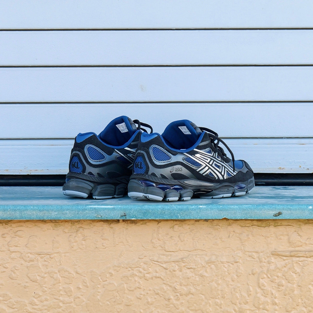 Mens Asics Gel-NYC (Independence Blue/ Pure Silver)