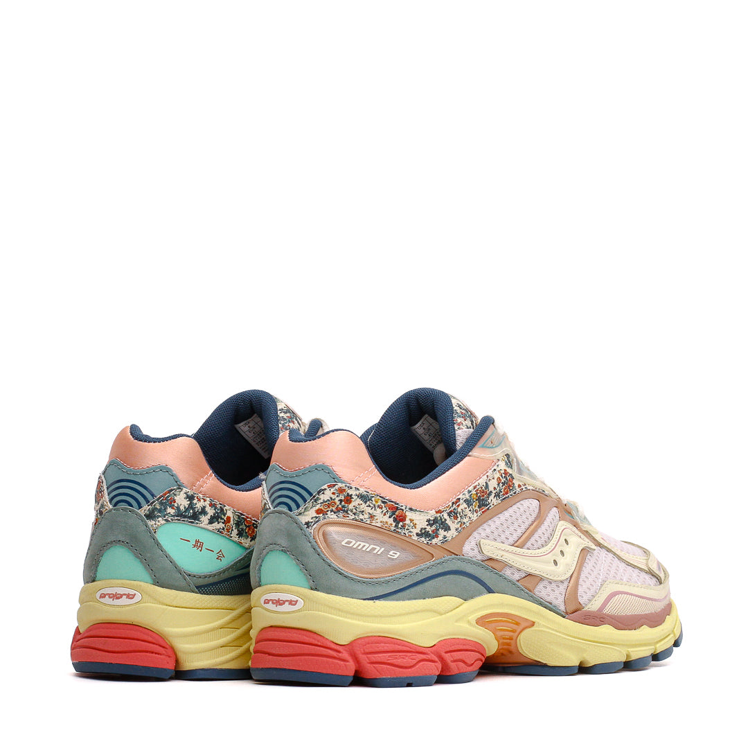 Saucony Men ProGrid OMNI 9 Beige Blue S71015-1