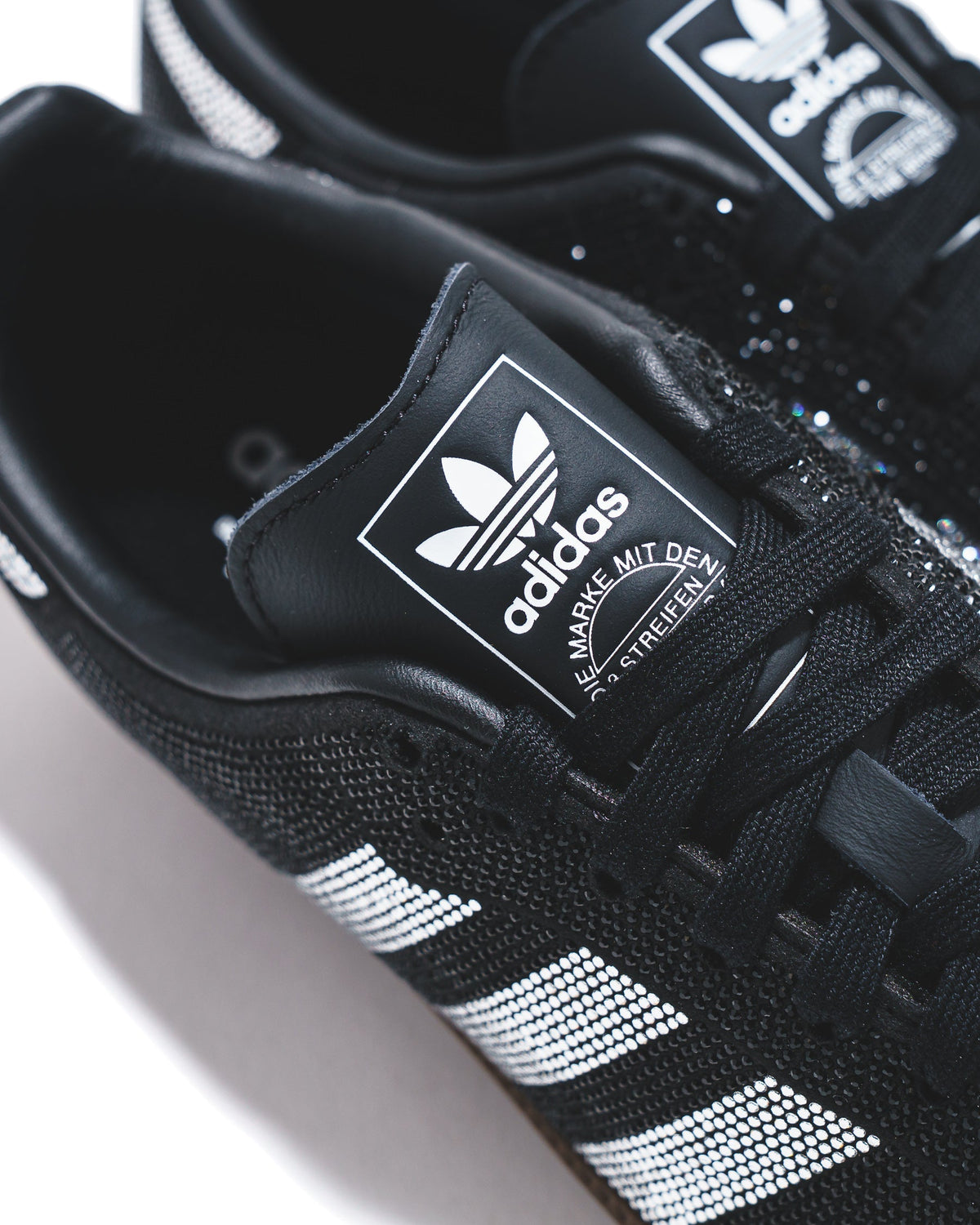 Adidas Women Samba OG Rhinestone Black Silver IH9052