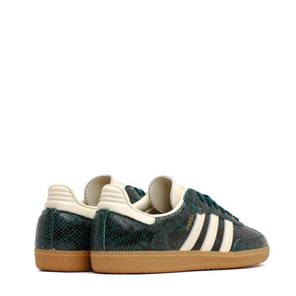 Adidas Women Samba OG Snakeskin Collegiate Green JR8848