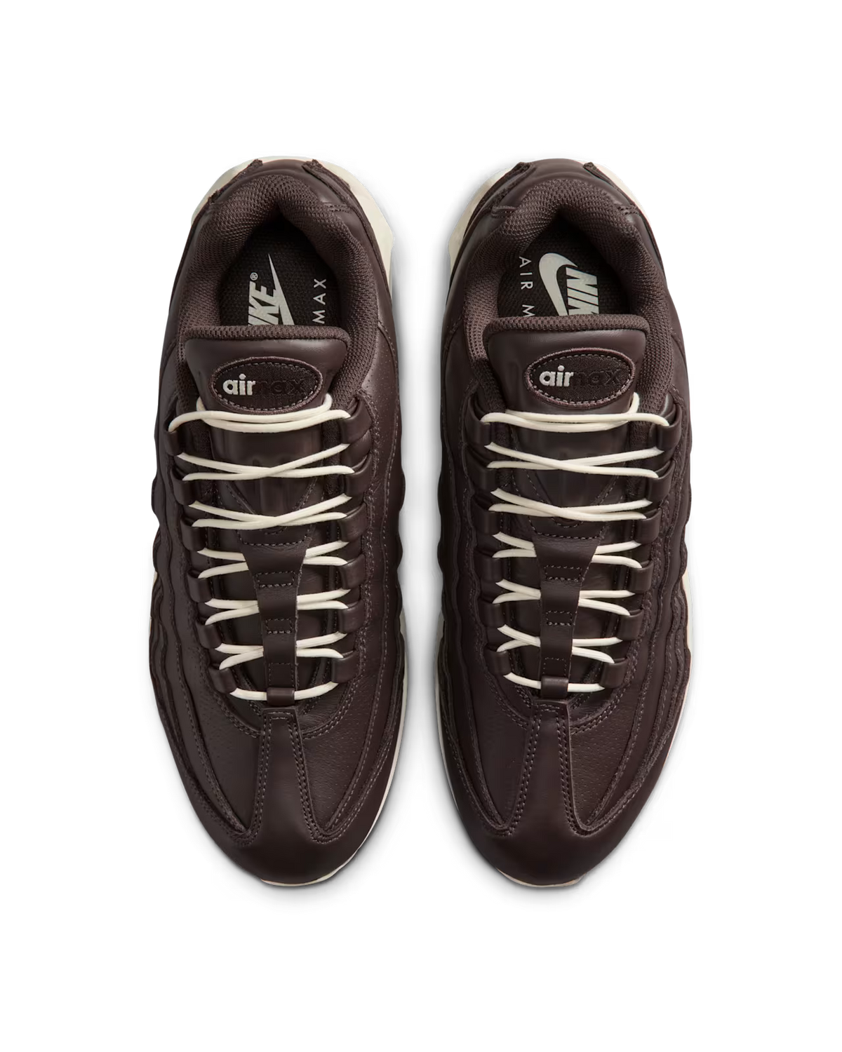 Men's Nike Air Max 95 Big Bubble Leather "Baroque Brown and Black"