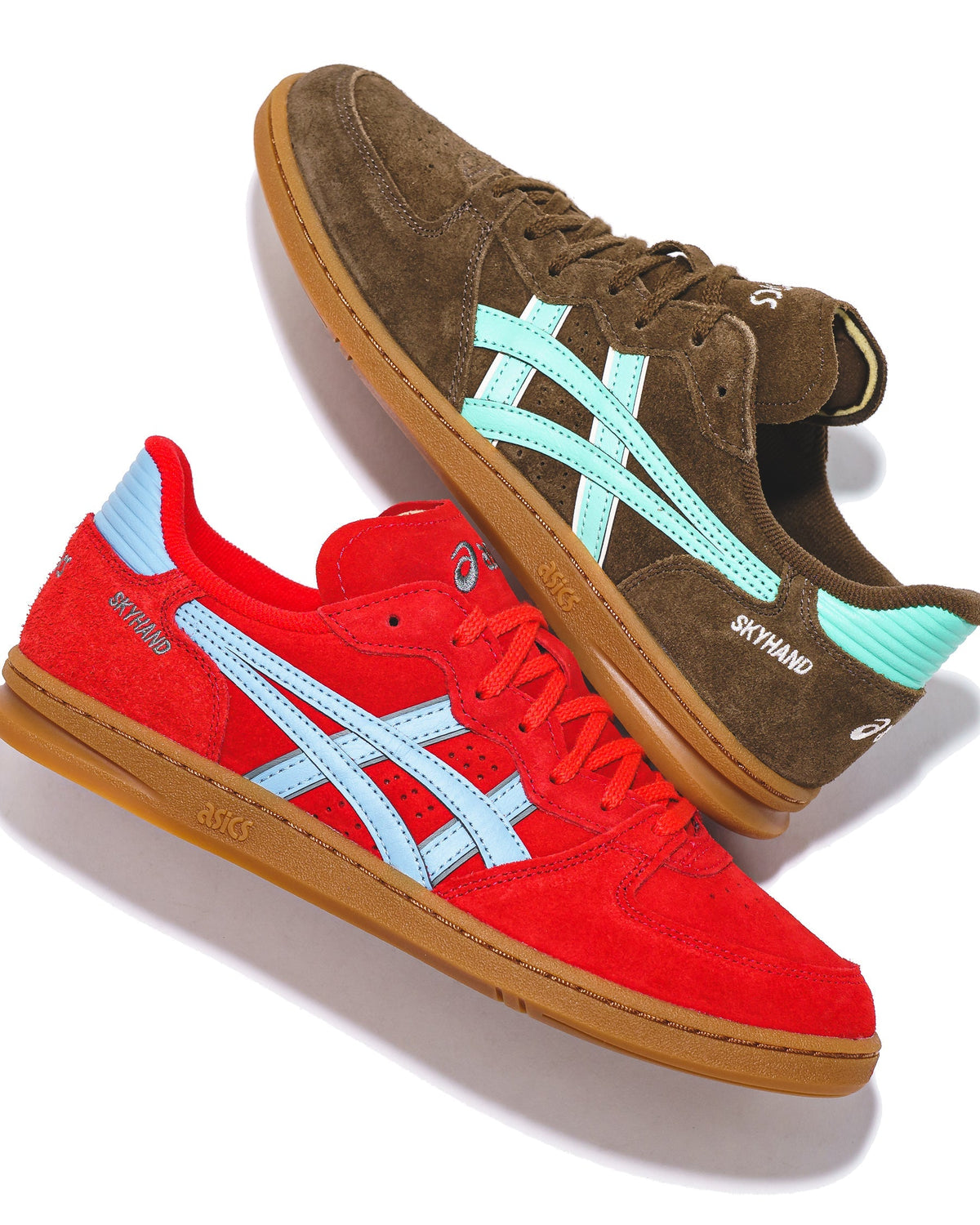 Asics Unisex Skyhand OG Brown Storm Ice Green 1203A452-202