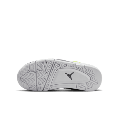 Big Kids' Air Jordan 4 Retro "Light Lemon Twist"