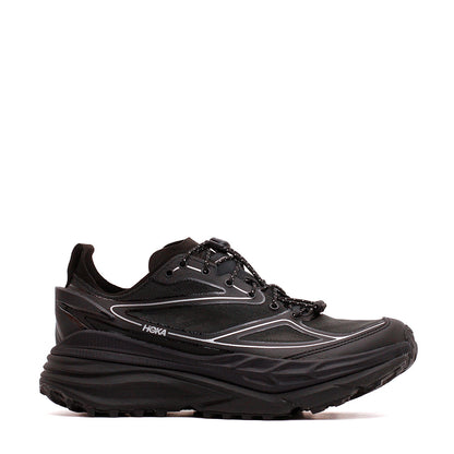 Hoka One One Unisex Stinson One7 Black Silver 1168931-BKSV