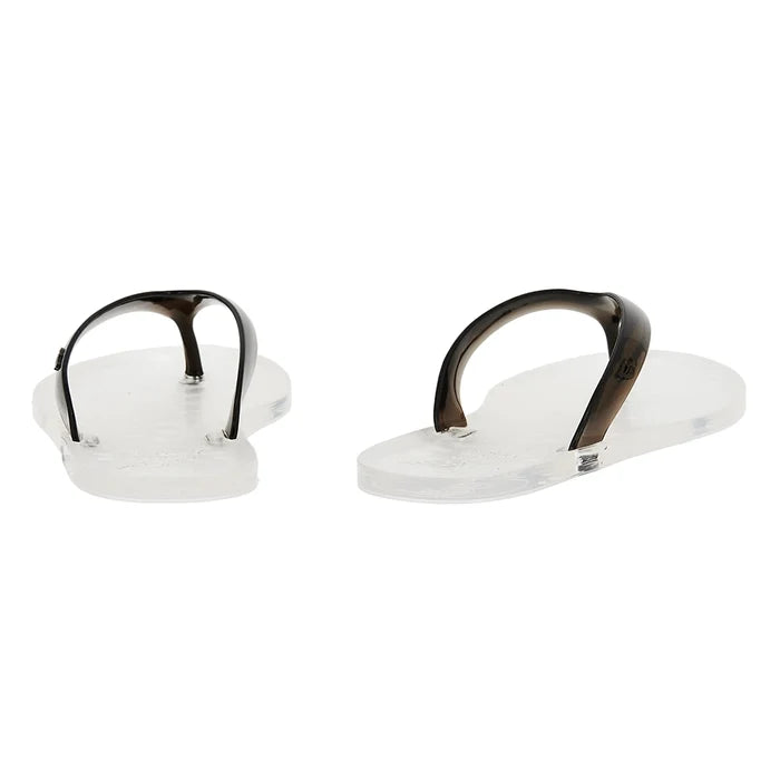 Jelly Flip Flop Clear/Black