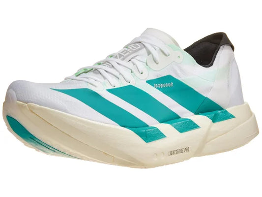 Adidas | Adizero Adios Pro 4 | Men's | Ftwr White/Pure Teal/Carbon