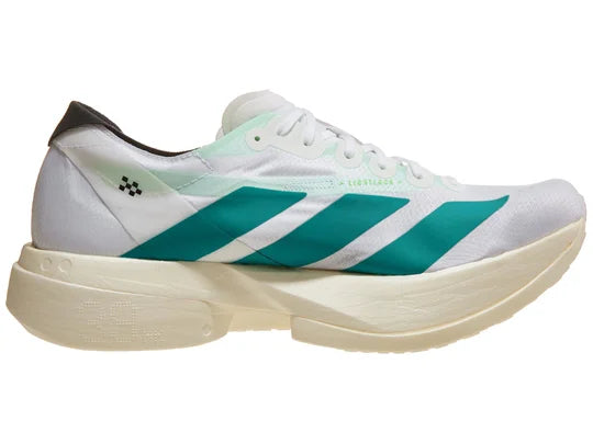 Adidas | Adizero Adios Pro 4 | Men's | Ftwr White/Pure Teal/Carbon