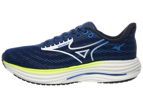 Mizuno | Wave Rider 29 | Men's | Estate Blue/White