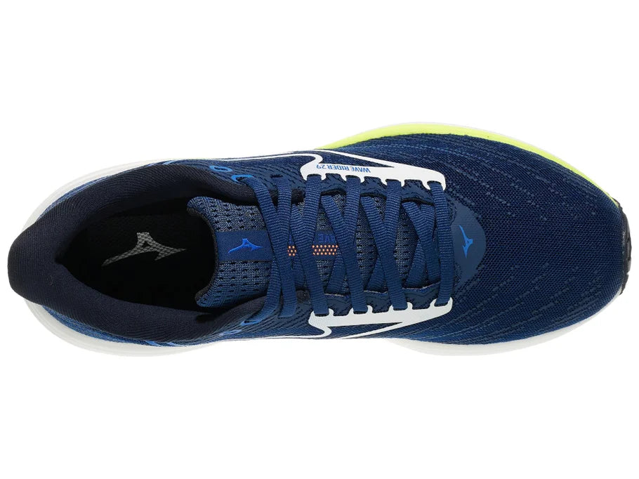 Mizuno | Wave Rider 29 | Men's | Estate Blue/White