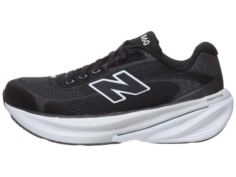 New Balance | Fresh Foam X 860 v15 | Men's | Black/NB103 White