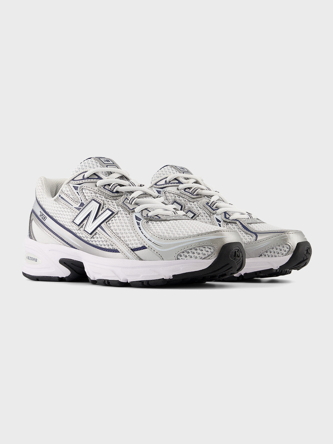 New Balance 740 Sneakers | White/NB Navy