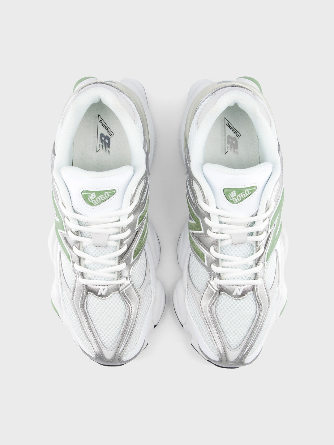 New Balance 9060 Sneakers | White/Oregano