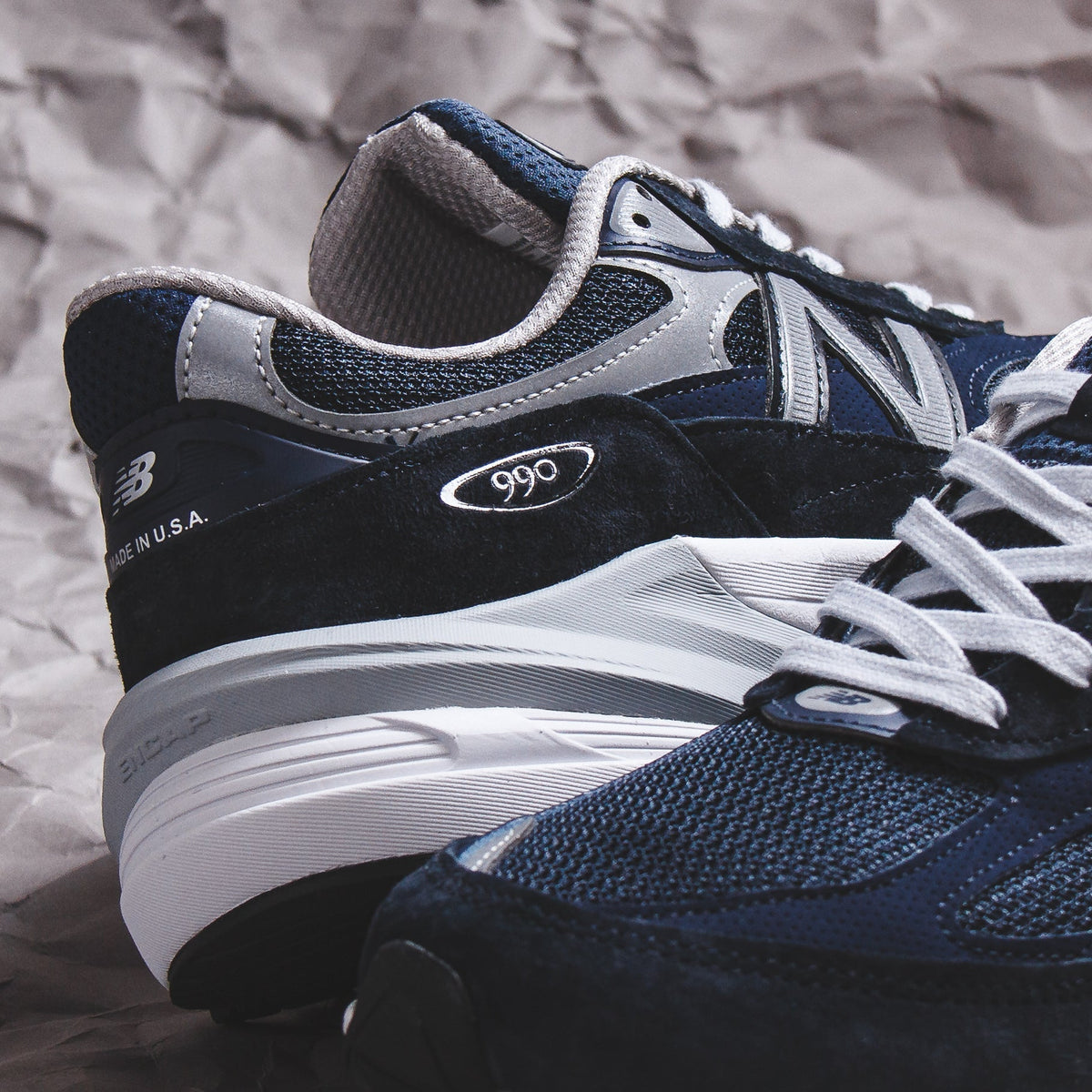 New Balance Men 990v6 Navy Made In USA M990NV6