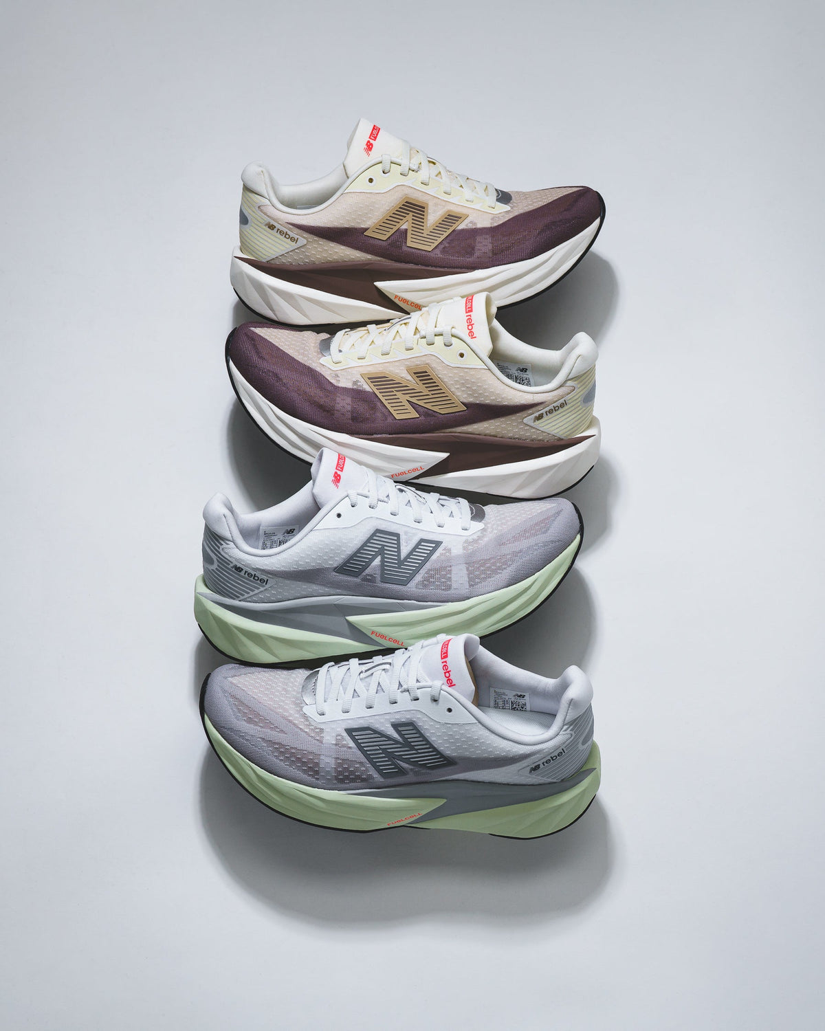 New Balance Men FuelCell Rebel v5 Raincloud Mineral MFCXLD5