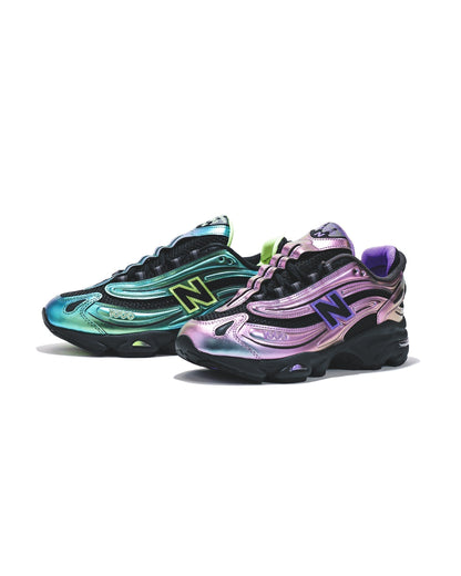 New Balance Unisex 1000 Faded Black Electric Indigo U10004WR
