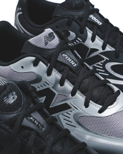 New Balance Unisex ABZORB 2000 Black Silver Metallic U20008LL