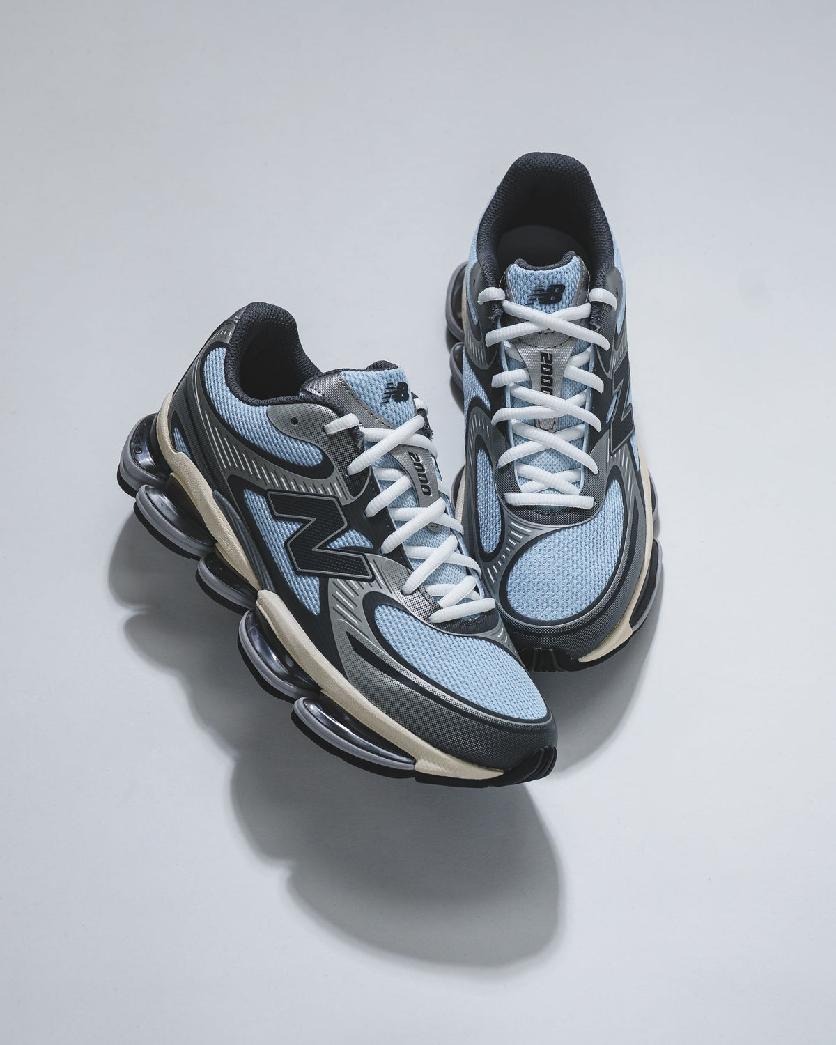 New Balance Unisex Abzorb 2000 Light Chrome Blue Silver Metallic U2000BA