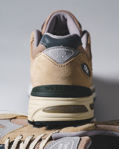 New Balance Unisex Made in UK 991v2 Cuban Sand U991BE2