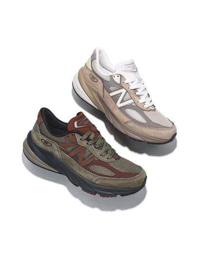 New Balance Unisex Made in USA 990v6 Driftwood Timberwolf U990SG6