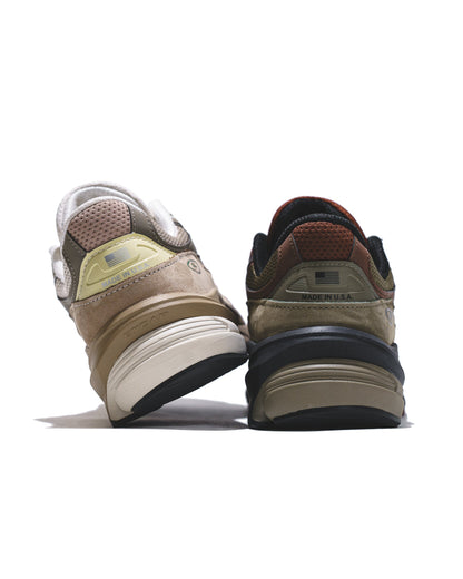 New Balance Unisex Made in USA 990v6 Driftwood Timberwolf U990SG6