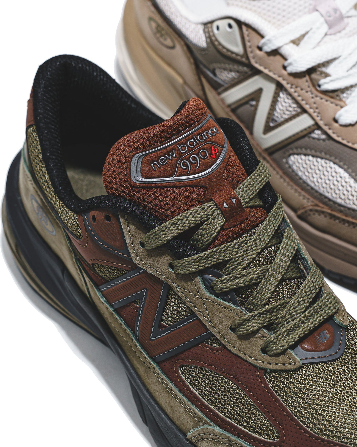 New Balance Unisex Made in USA 990v6 Driftwood Timberwolf U990SG6