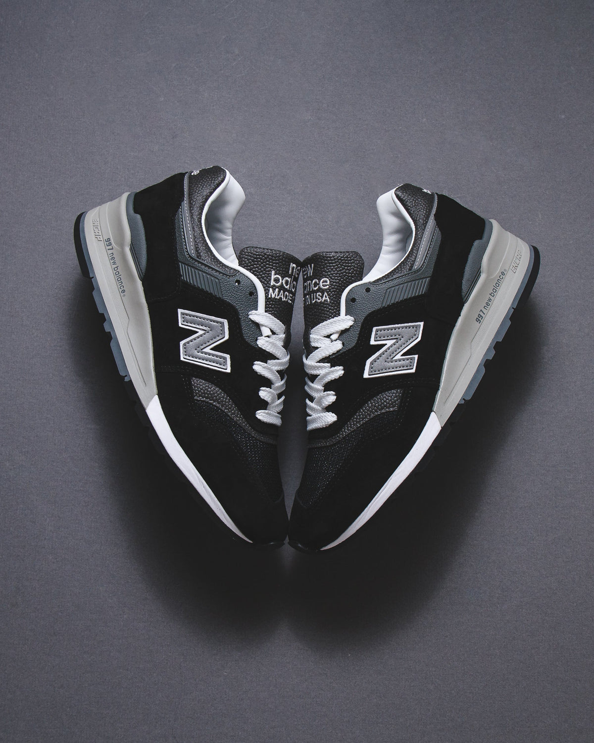 New Balance Unisex Made in USA 997 Black U997BK