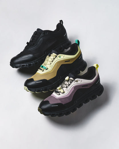 ON Women Cloud 6 Geo WP Black 3WG10351043