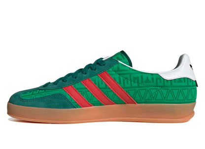 Adidas Gazelle Indoor Bringback Pack 'Mexico' in Green / Better Scarlet