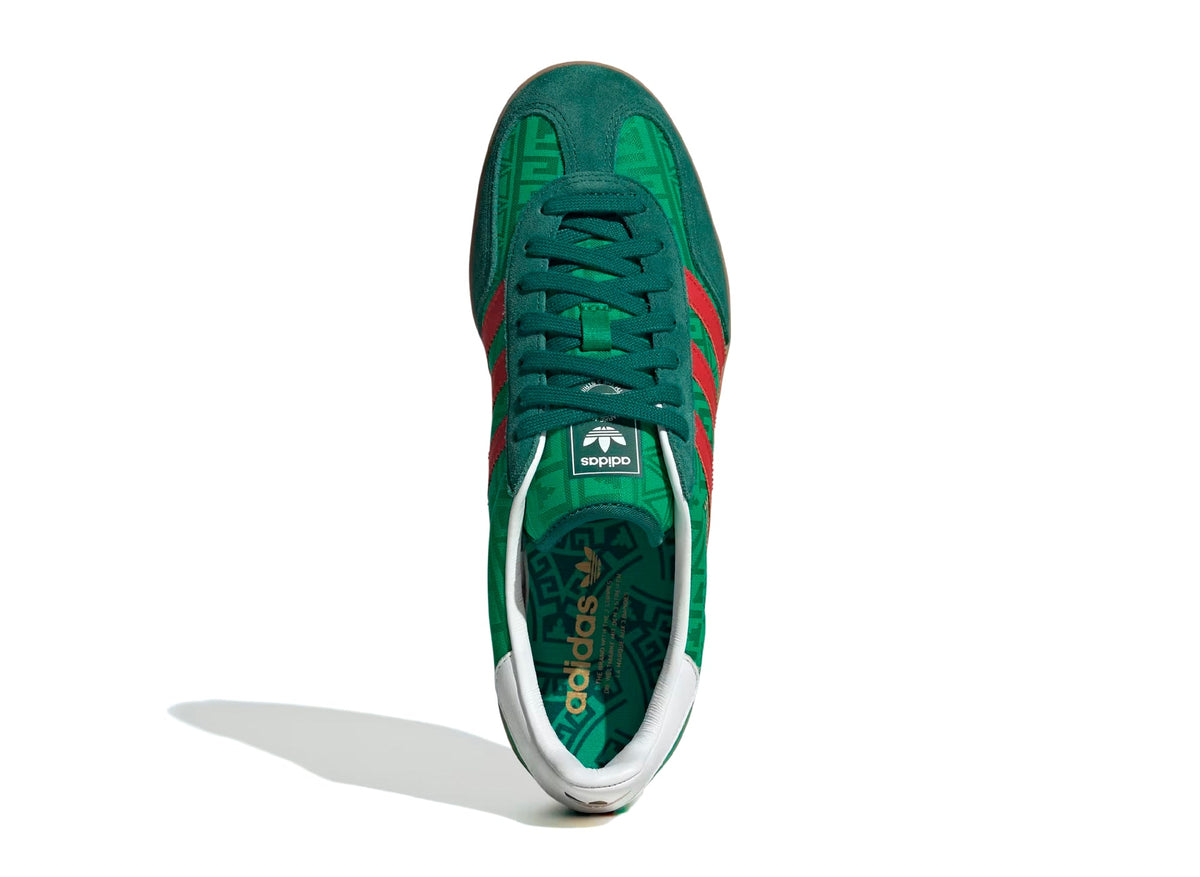 Adidas Gazelle Indoor Bringback Pack 'Mexico' in Green / Better Scarlet