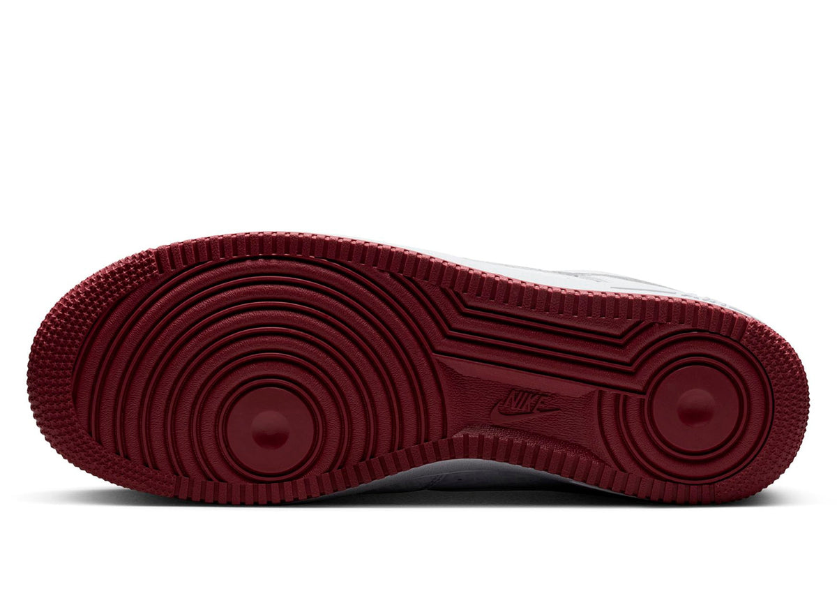 Nike Kobe Air Force 1 Low in White / Team Red