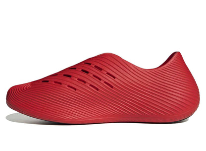 Adidas Purechill Slides in Better Scarlet / White