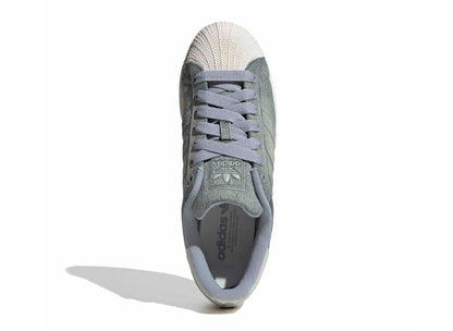 Adidas Superstar II in Halo Silver / Core White
